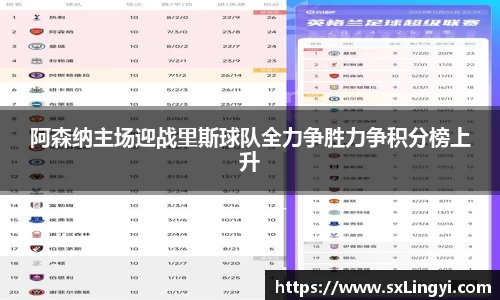 阿森纳主场迎战里斯球队全力争胜力争积分榜上升